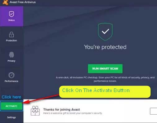 Avast Antivirus Activation Code 2022
