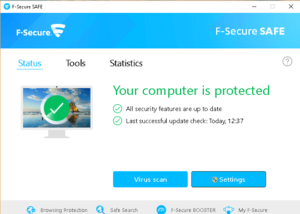 F-Secure Safe Free License Key 6 Months for 3 Devices