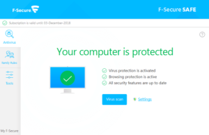 F-Secure SAFE Free License Key 1Year for 5 Devices