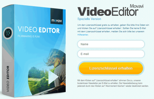 movavi video editor 14 activation key only