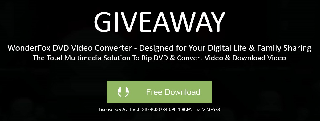 WonderFox DVD Video Converter License Code