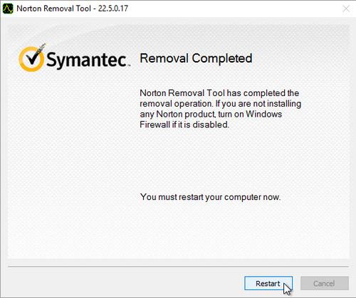 How to remove norton security using removal tool