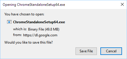 chrome standalone installer 64 bit