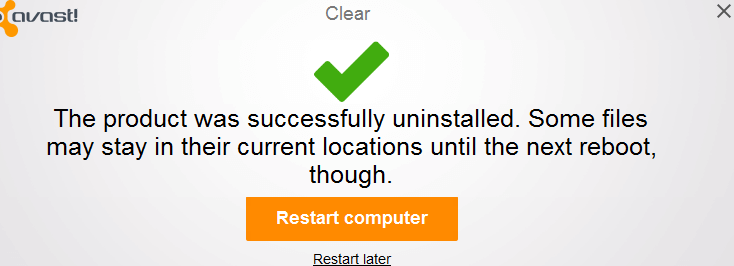 How To Uninstall Avast Antivirus In Windows 10 Completely 9557