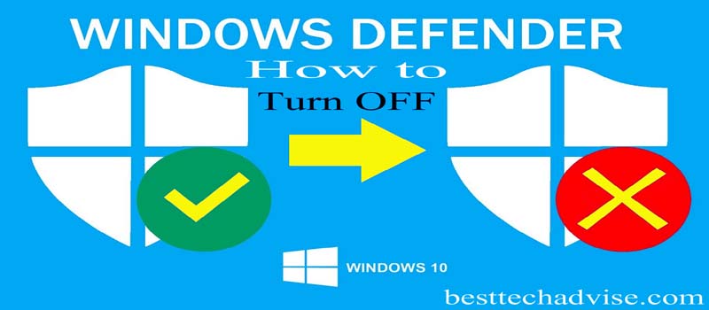 How to Turn Off Windows Defender in Windows 10 - Parmanently