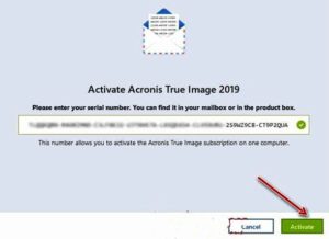 serial number for acronis true image 2019
