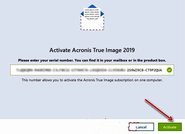 acronis true image key free