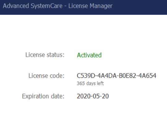 Iobit Advanced SystemCare 12 Pro License Key