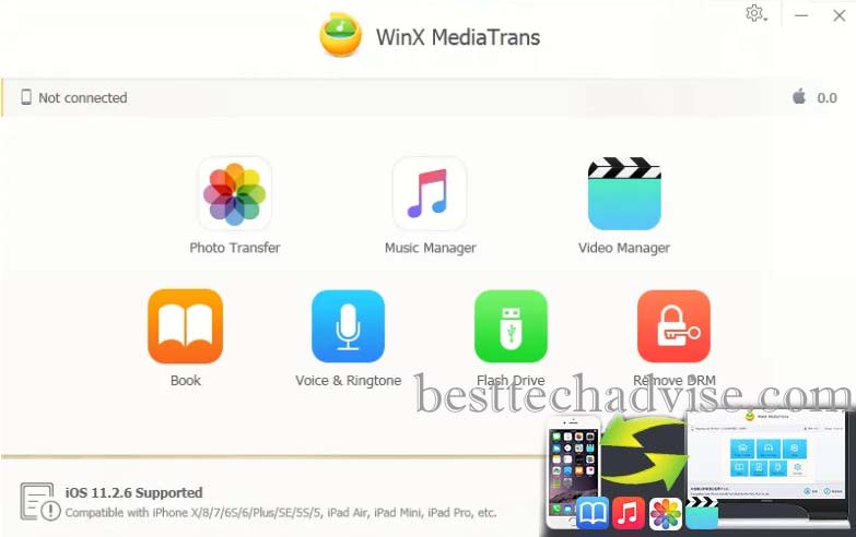 WinX MediaTrans License Key Free iPhone File Transfer to PC [2021]