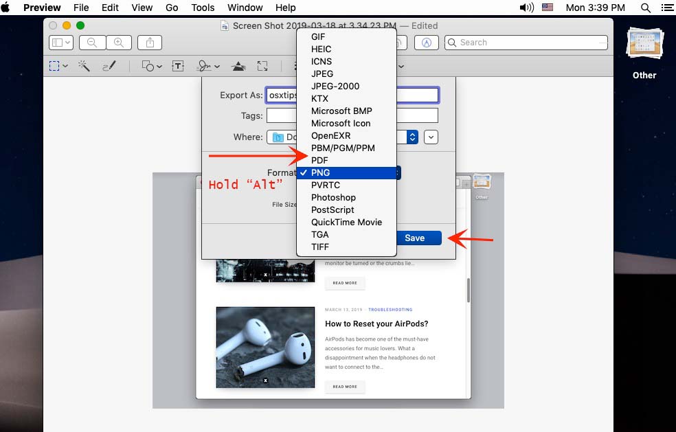 how convert png to jpg mac