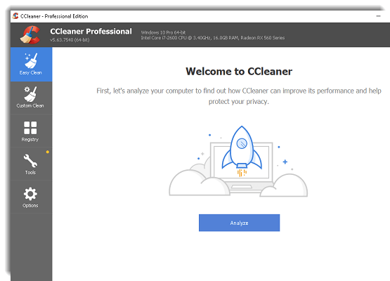 CCleaner Professional License Key Free for 1 Year