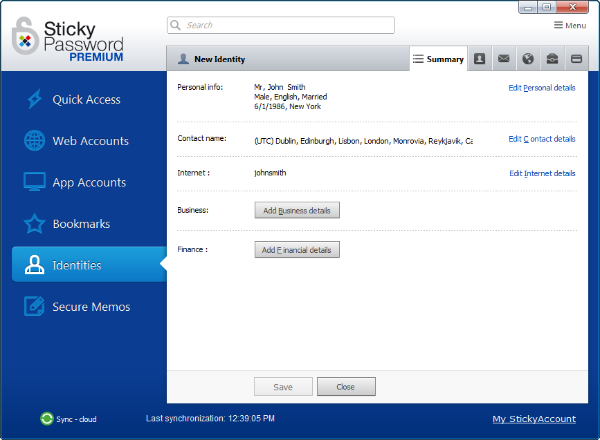 Sticky Password Premium 8.4 License Key Free for 1 Year