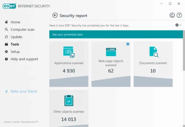 Bản dùng thử miễn phí ESET Internet Security 2021 trong 90 ngày / 3 tháng