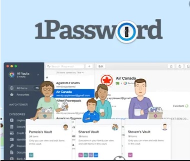 1Password Families Password Manager Free Subscription for 6 Months