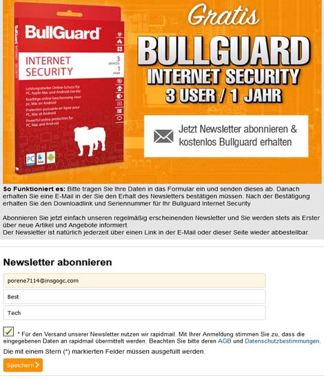BullGuard Internet Security 2022 Free License for 1 Year [3PC]