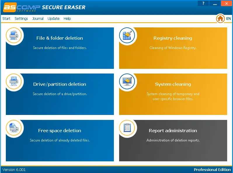 ASCOMP Secure Eraser Professional License Key