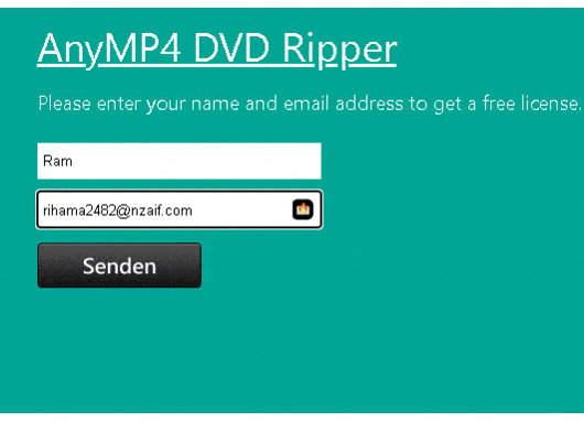 AnyMP4 DVD Ripper License Key Free for 1 Year