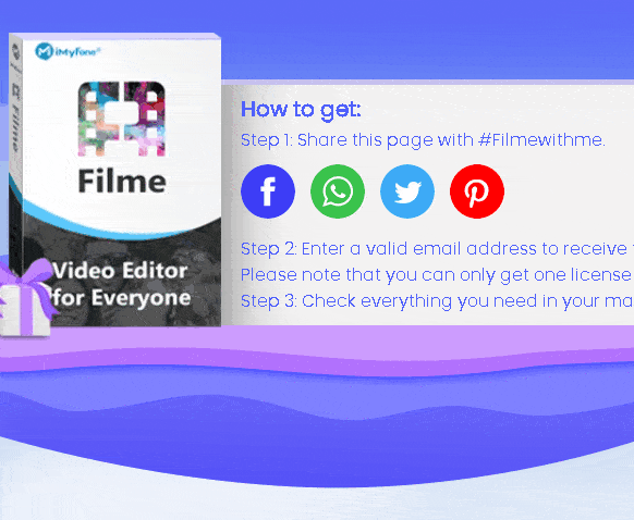 iMyFone Filme Video Editor License Key Free for 3 Months [Windows/Mac]