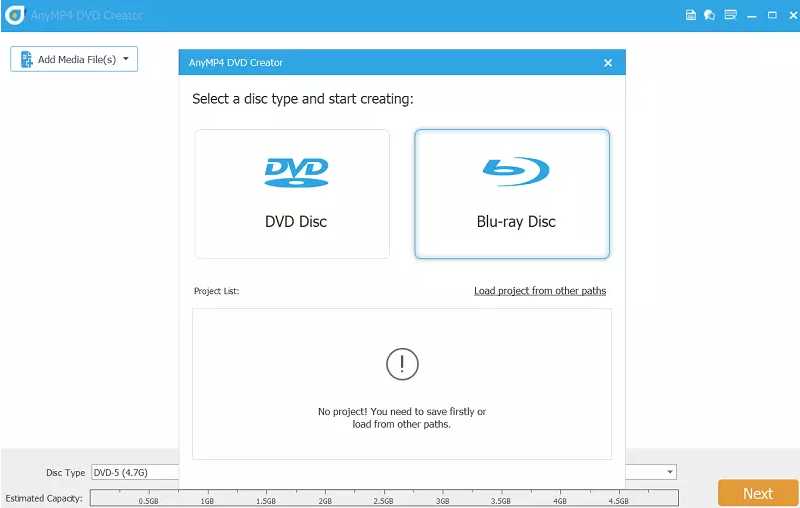AnyMP4 DVD Creator Features